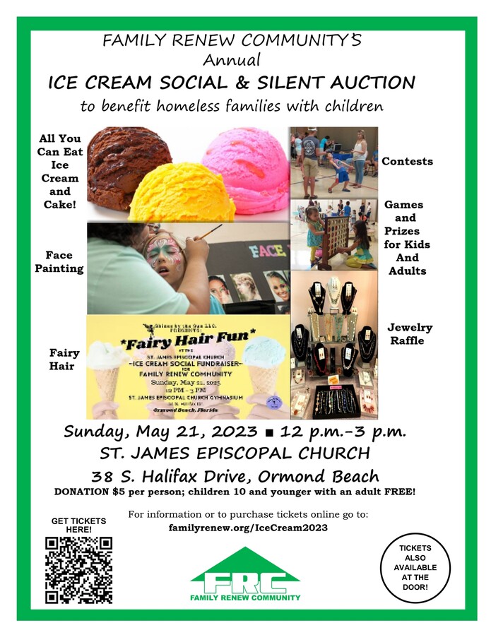 Ice Cream Social Flyer